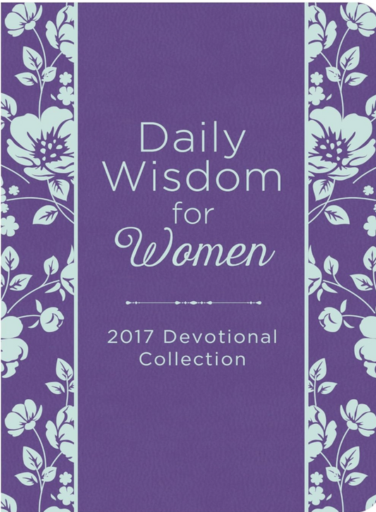 Daily Wisdom for Women by Barbour Books, inspirational Christian devotional for women featuring daily scripture and faith-based encouragement