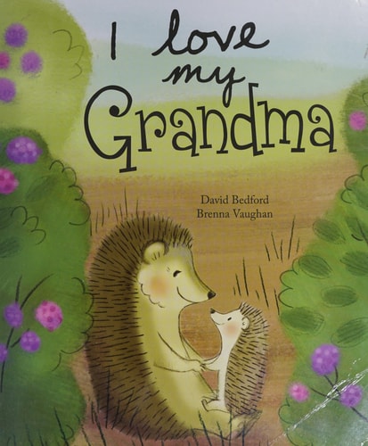 I Love My Grandma by David Bedford children’s picture book about the loving bond between grandmother and grandchild perfect for bedtime reading