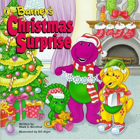 Front cover of Barneys Christmas Surprise by Mark Bernthal displayed on a clean background, children’s Christmas picture book