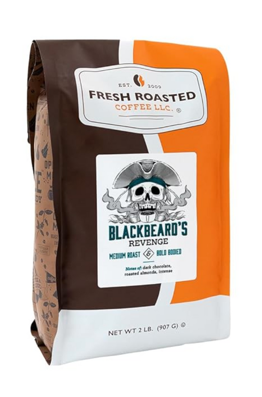 Blackbeard’s Revenge 12 oz bag of coffee