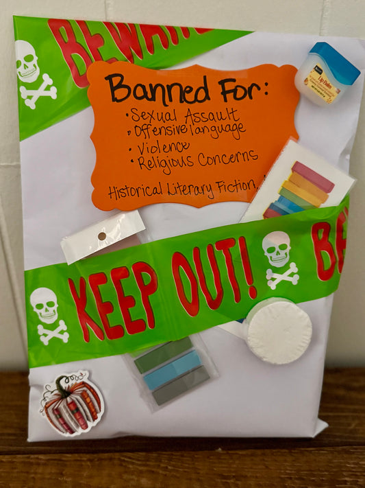 Product packaging with warning labels and text on a white background