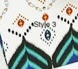 Product with geometric pattern and 'Style 3' text on a white background