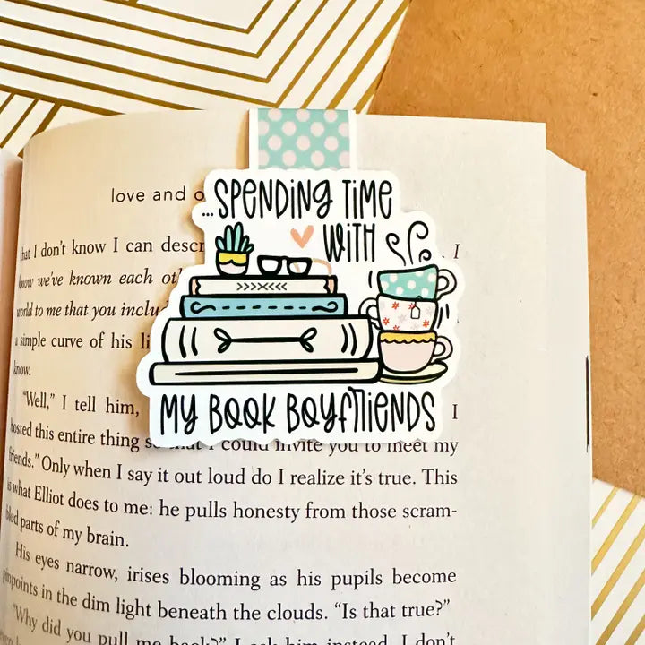 Bookmark, Magnetic: Spending Time with My Book Boyfriends