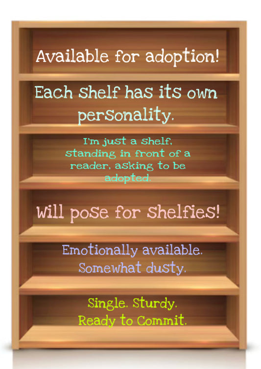 Adopt a Shelf – Become a Proud Bookstore Shelf Parent!