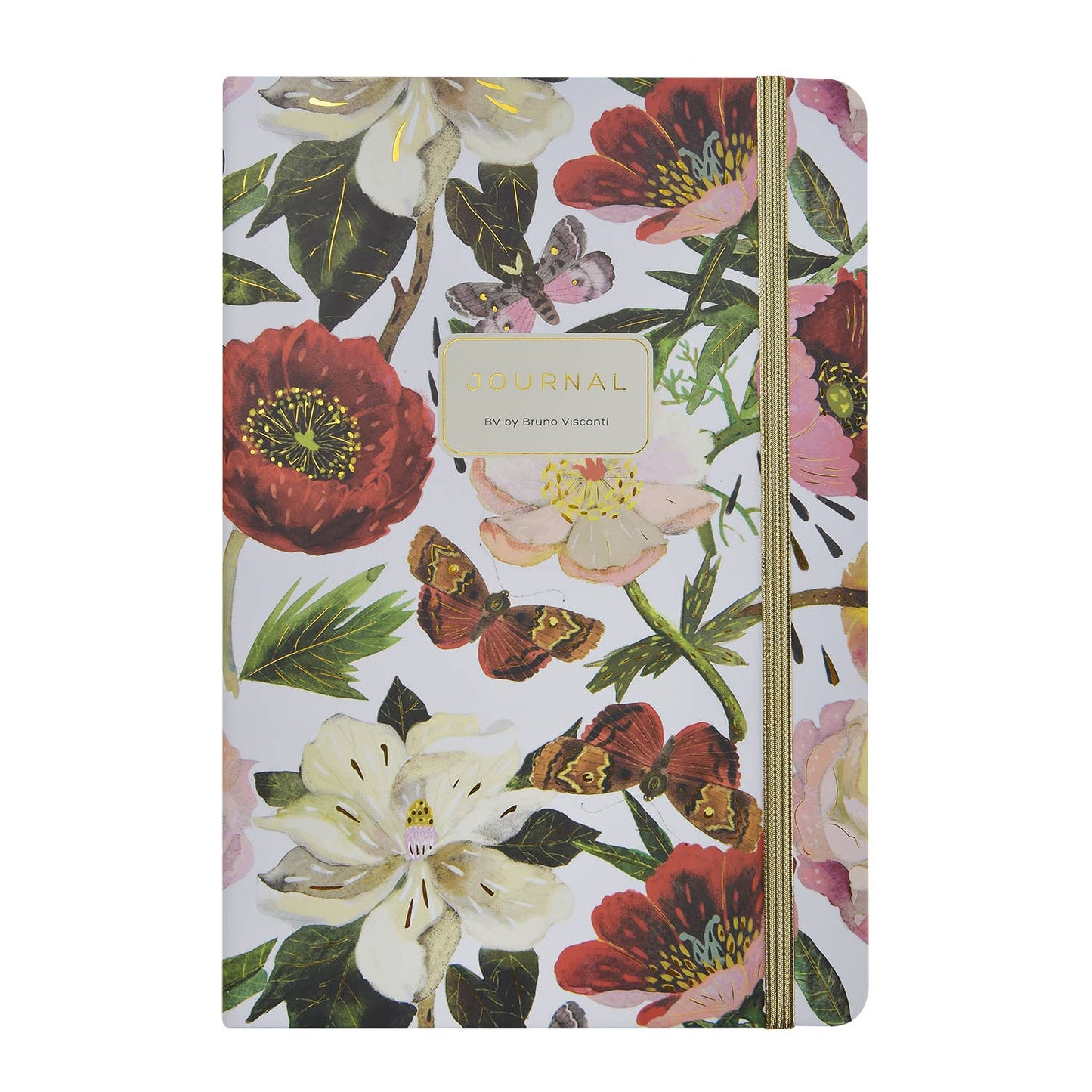 Hardcover Journal A5 - Peonies