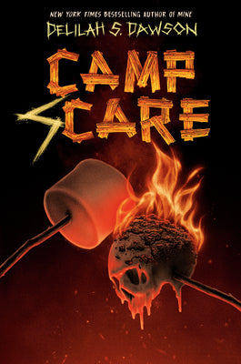 Camp Scare by Delilah Dawson middle grade horror novel summer camp spooky mystery kids book cover