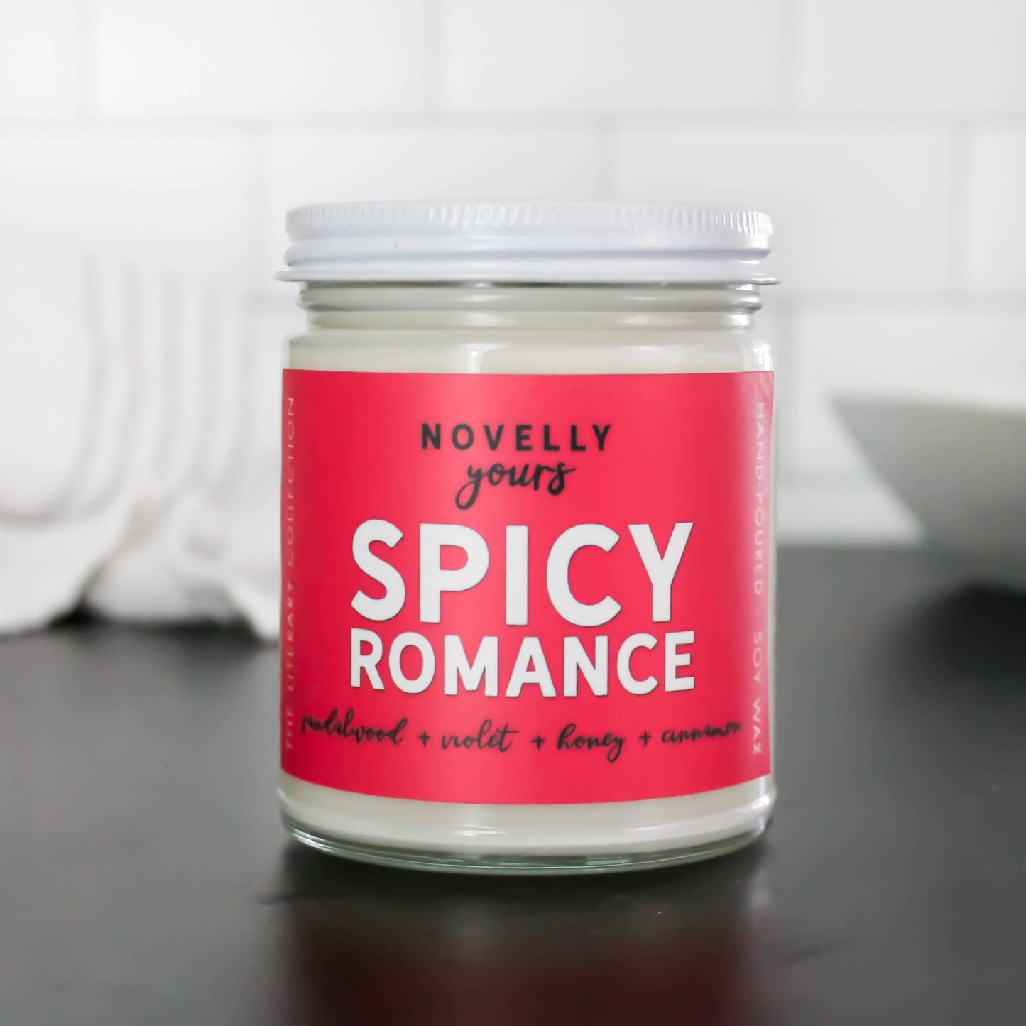 Candle, Hand-Poured Soy: Spicy Romance