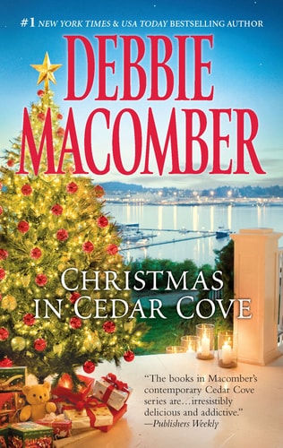 Cover of Christmas in Cedar Cove by Debbie Macomber, a cozy holiday romance collection set in the small town of Cedar Cove during Christmas.
