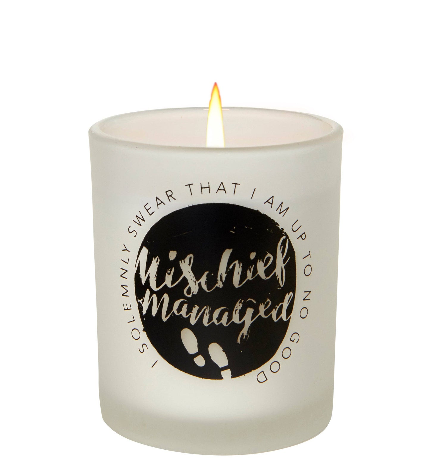 Candle, Votive: Harry Potter-Themed, Mischief Managed