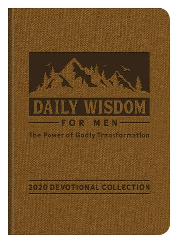 Cover of Daily Wisdom for Men by Barbour Books, a Christian devotional book featuring daily scripture, inspiration, and faith-based encouragement for men.
