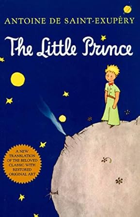 Cover of The Little Prince by Antoine de Saint-Exupéry, a timeless classic about love, imagination, and human nature.