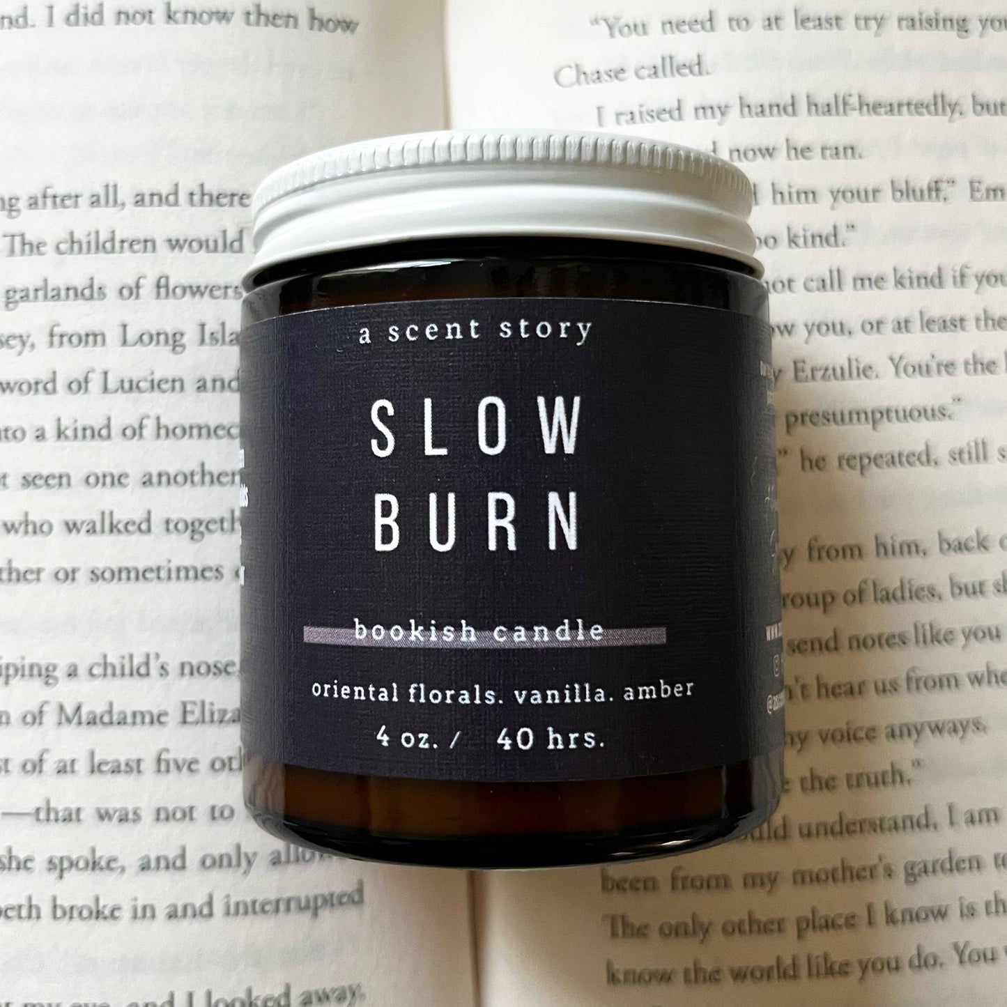 Candle, Hand-Poured Soy: Slow Burn