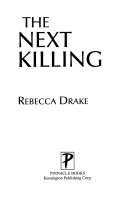 Cover of Rebecca Drake's novel The Next Killing.