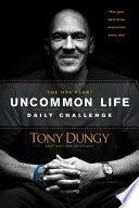 Cover of Tony Dungy's book The One Year Uncommon Life Daily Challenge.