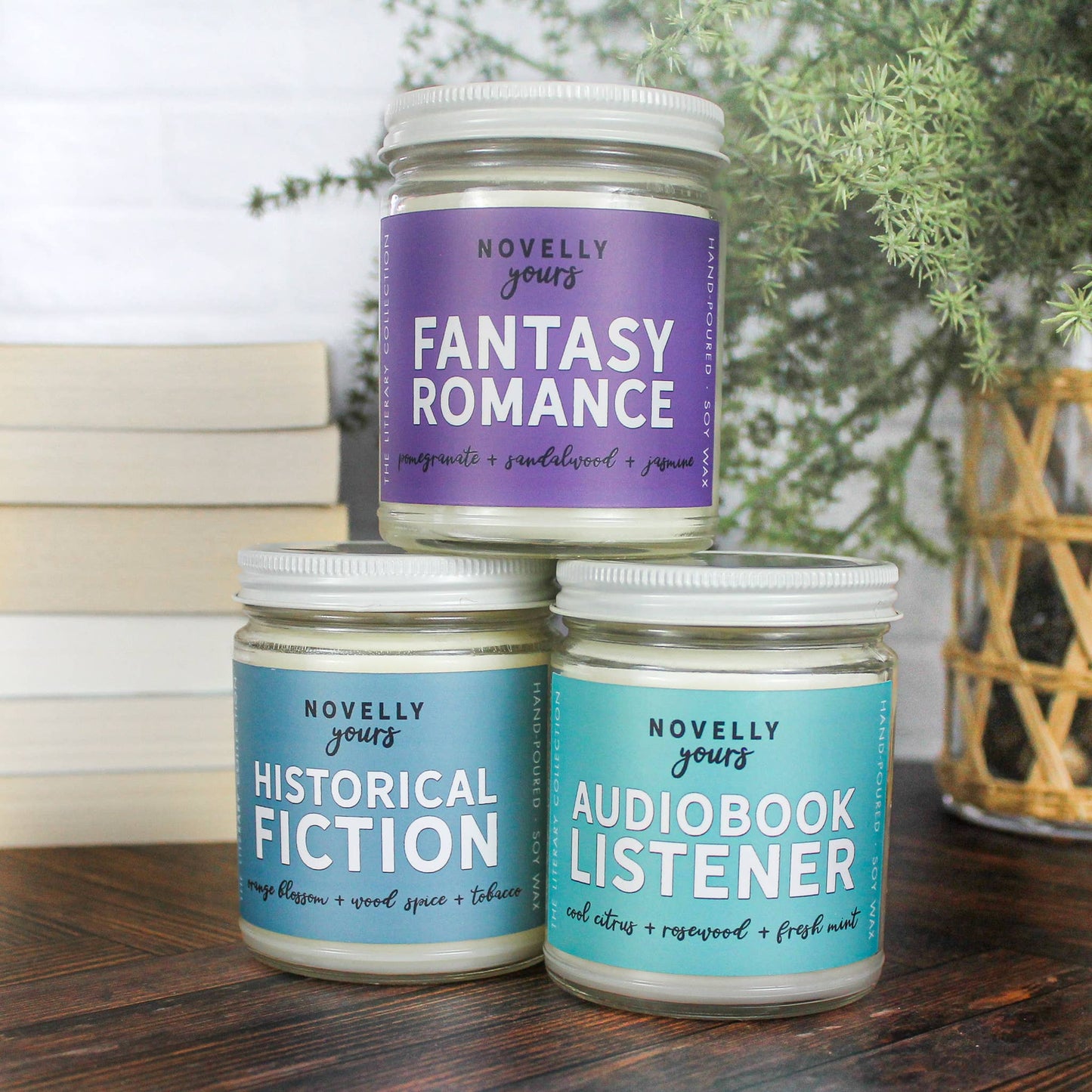 Candle, Hand-Poured Soy: Fantasy Romance