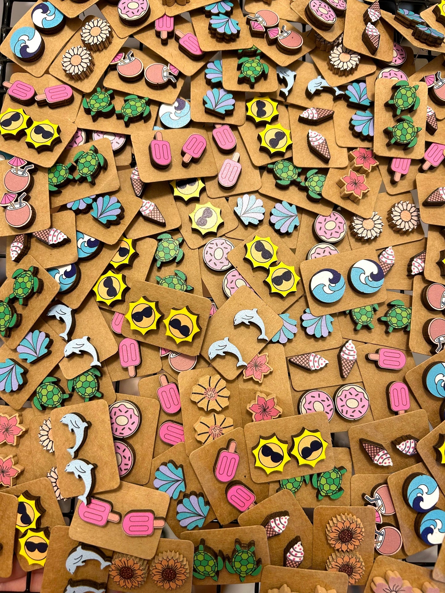 🌺Summer Stud Earrings🌞: 10 Pairs