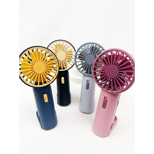 Portable Hand Fan with Pull out Stand