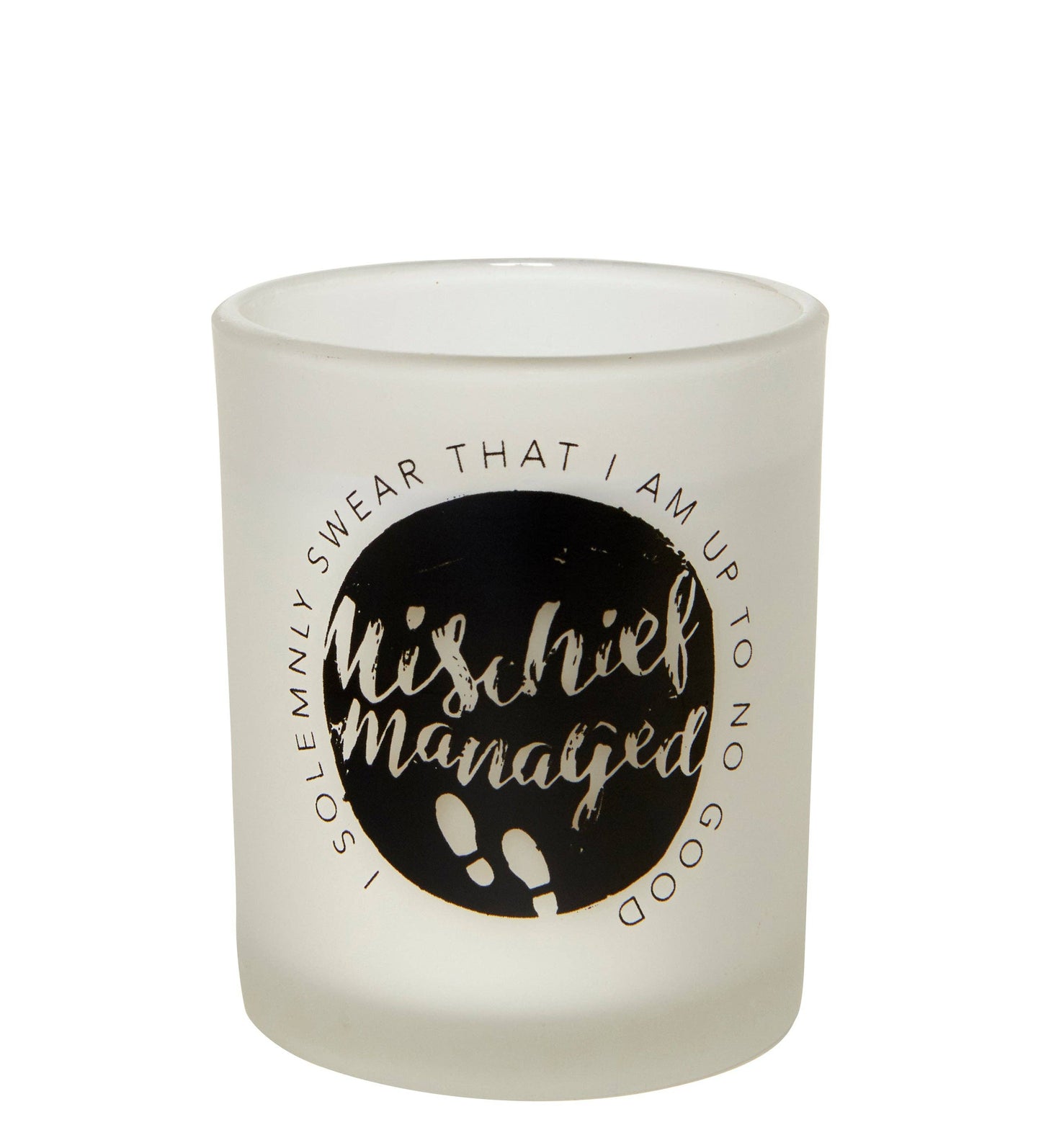 Candle, Votive: Harry Potter-Themed, Mischief Managed