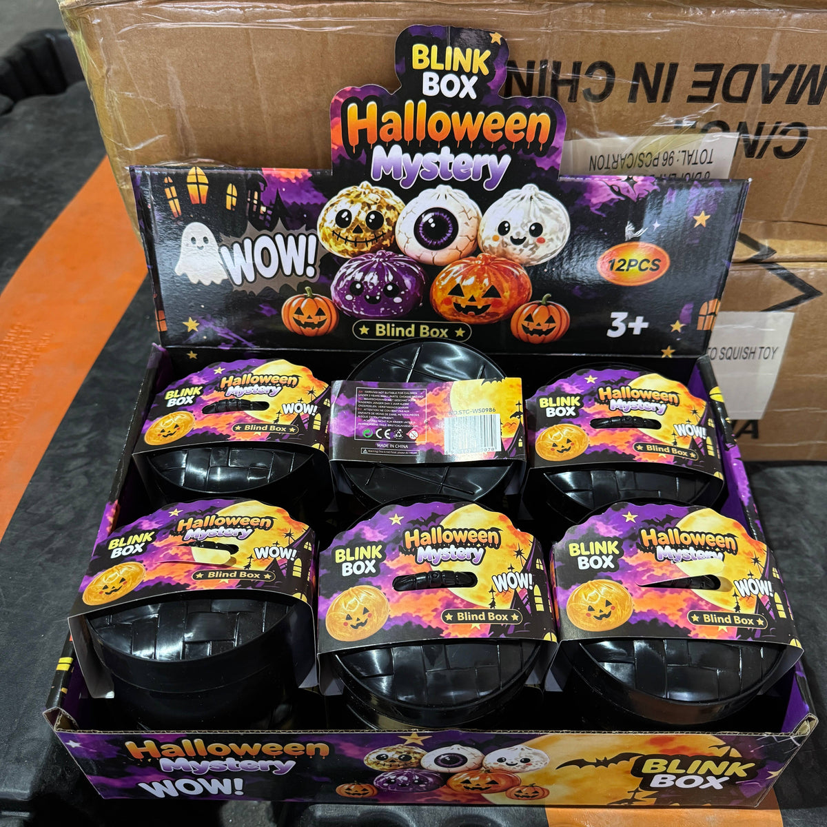 Sugar Squeeze Halloween Glitter Dumpling Toy