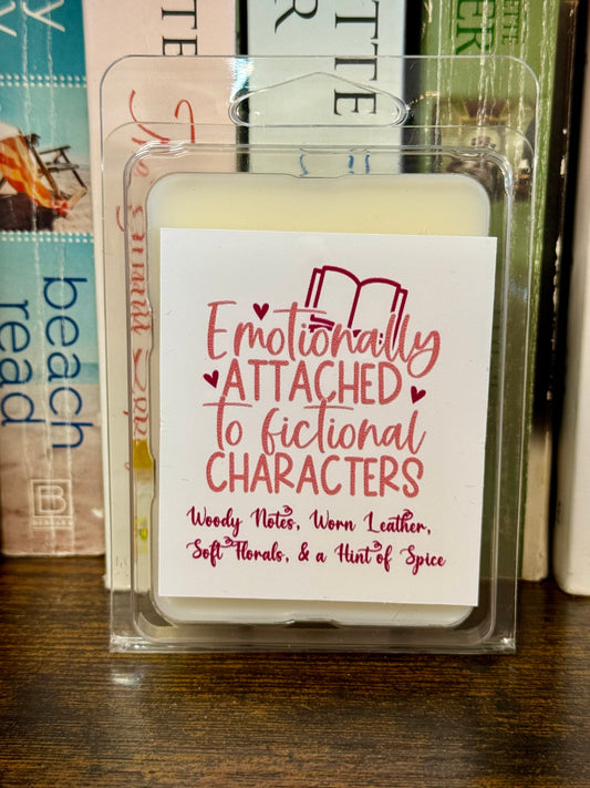 Wax Melts, Hand-Poured Soy: Emotionally Attached to Fictional Characters