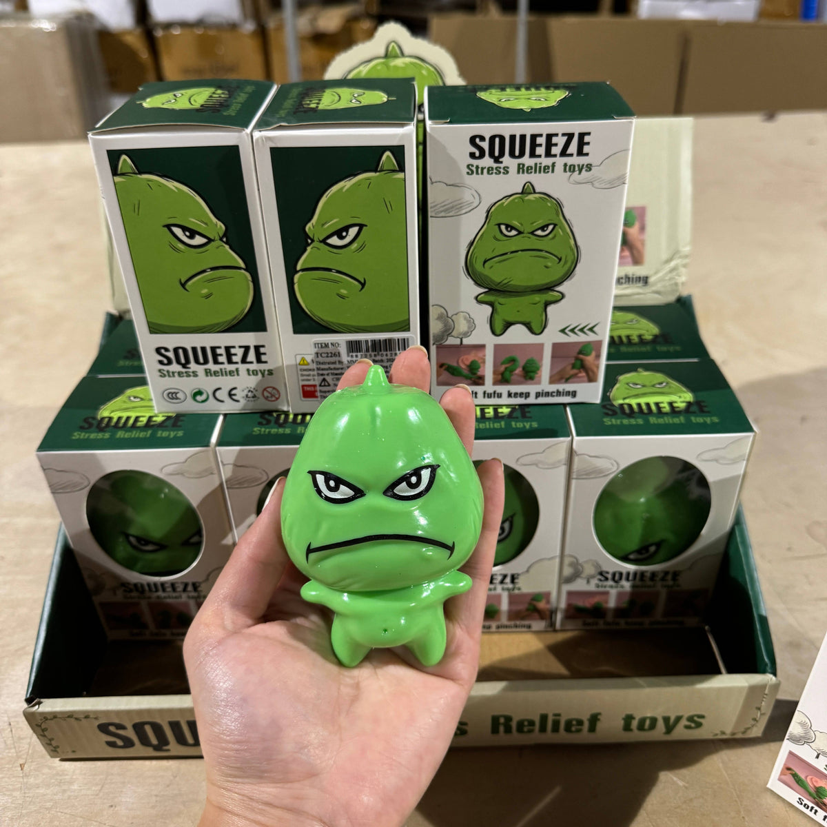 Crackling Crunchy Christmas Grinch Squishy