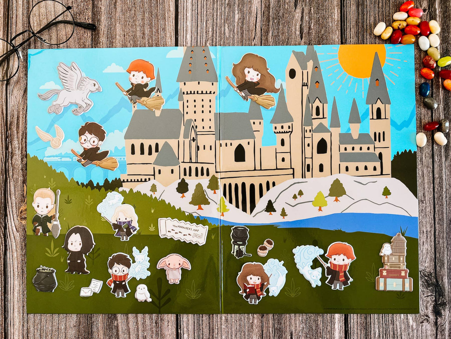 Sticker Activity Set: Harry Potter™ Hogwarts Puffy