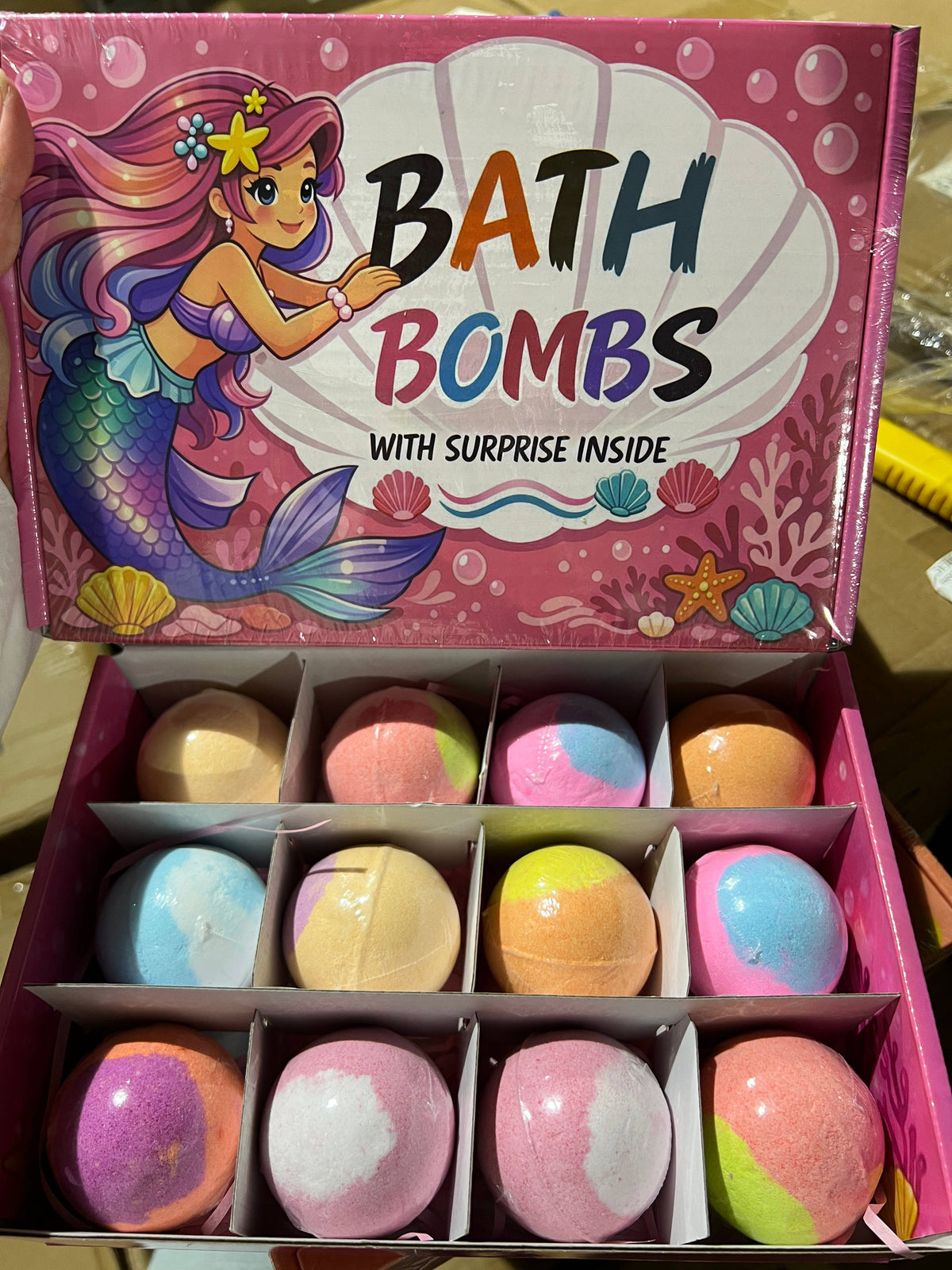 Mermaid Theme Bath Bomb Gift Set