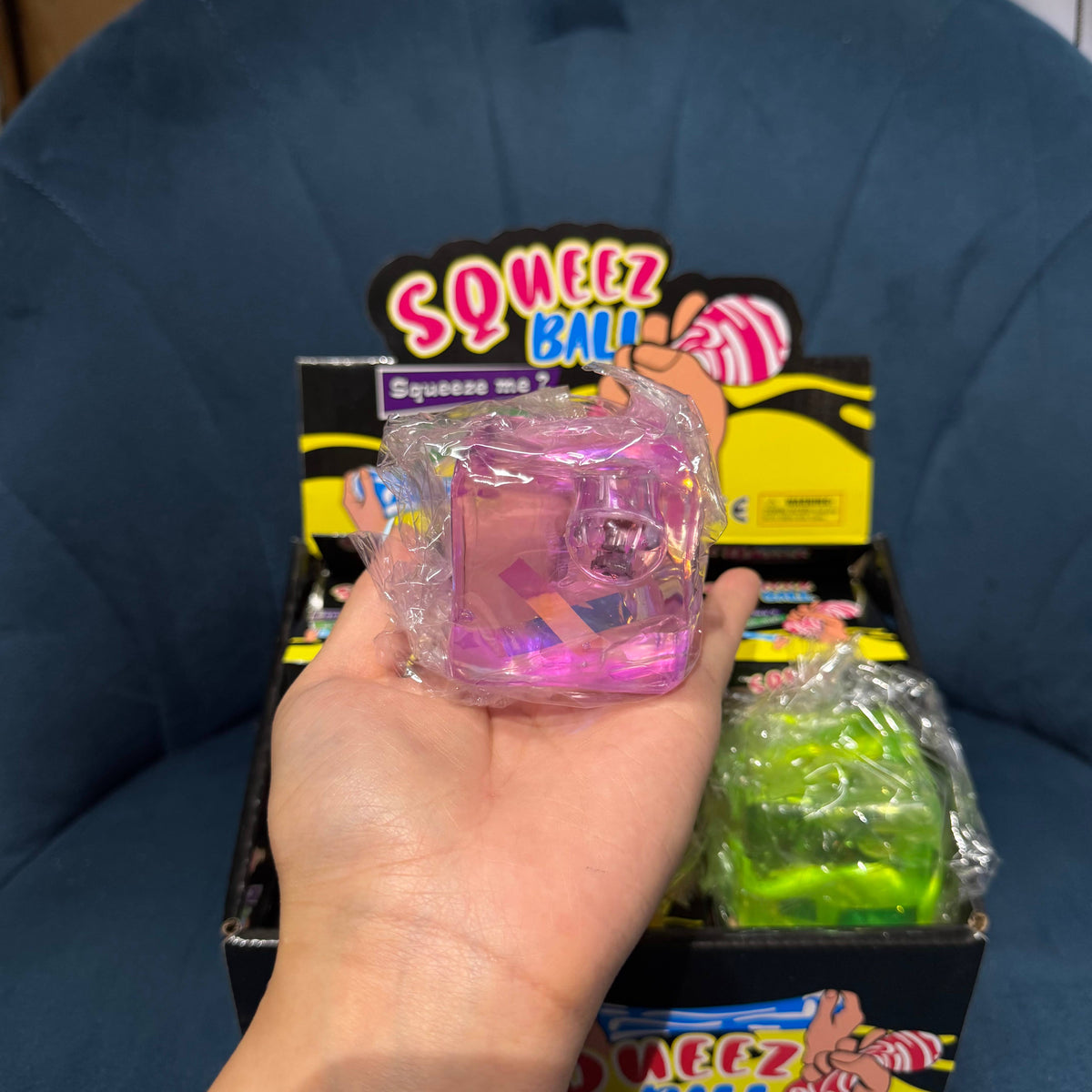 Confetti Strip Light Up Solid Cube