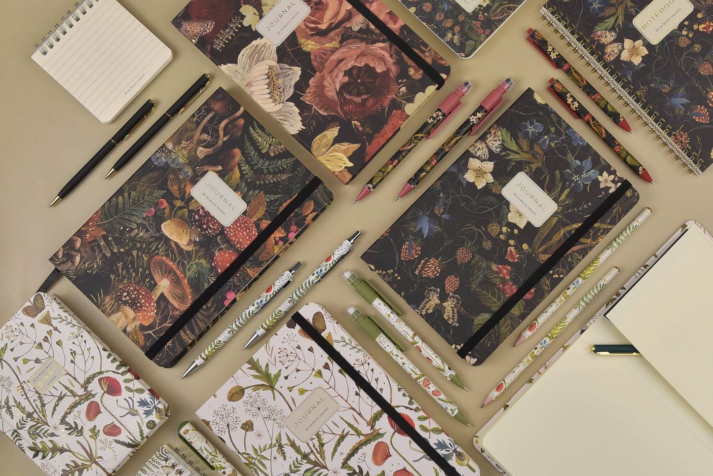 Hardcover Journal A5 - Forest Flowers