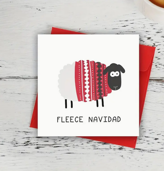 Christmas Card: Fleece Navidad