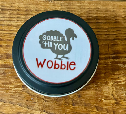 Candle, Hand-Poured Soy: Gobble Till You Wobble Thanksgiving Candle