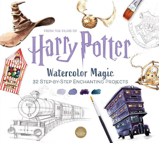 Watercolor Book: Harry Potter Watercolor Magic