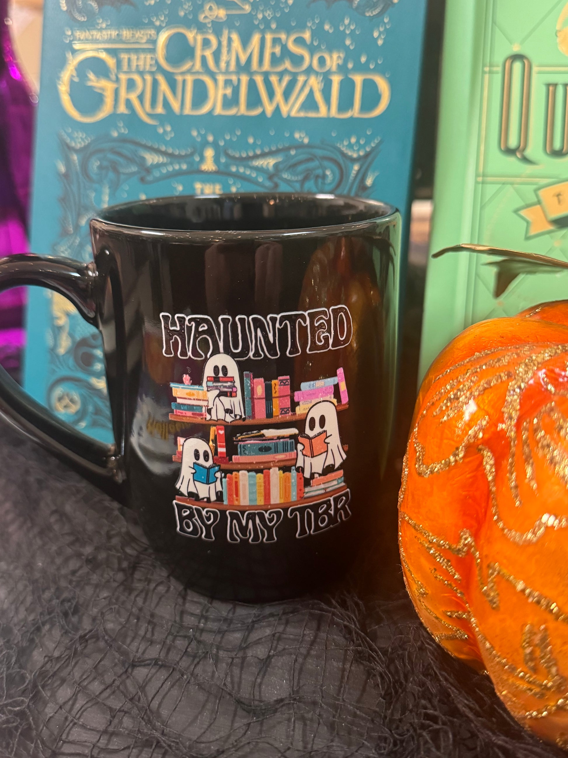 Mug: Haunted By My TBR Halloween