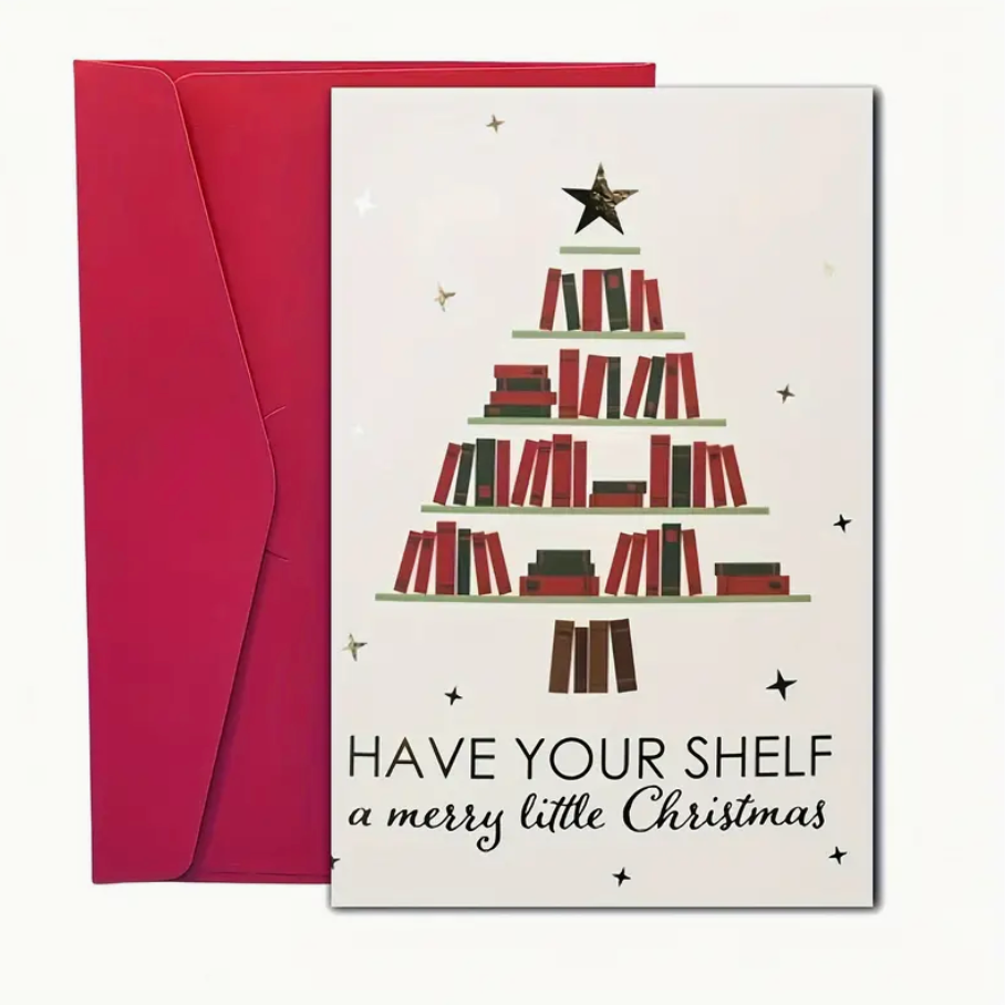 Christmas Card: Have Your Shelf a Merry Little Christmas