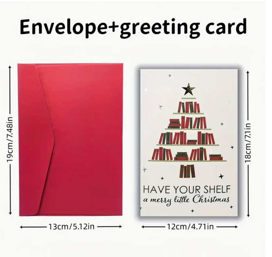 Christmas Card: Have Your Shelf a Merry Little Christmas