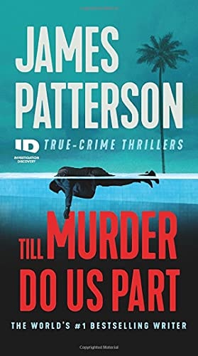 Book cover of 'Till Murder Do Us Part' by James Patterson with a silhouette of a person diving into water.