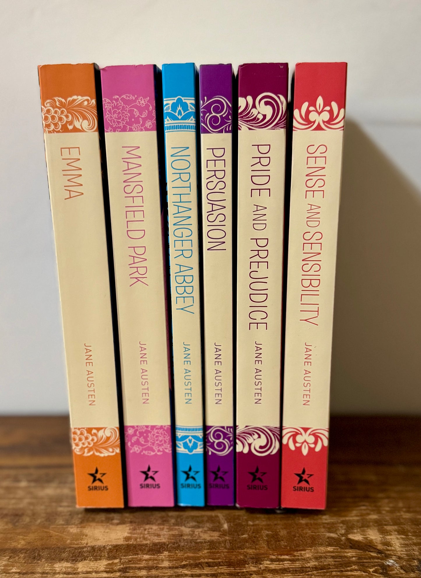 Jane Austen Classic Collection, brand new paperbacks featuring Emma, Pride and Prejudice, Sense and Sensibility, and more.