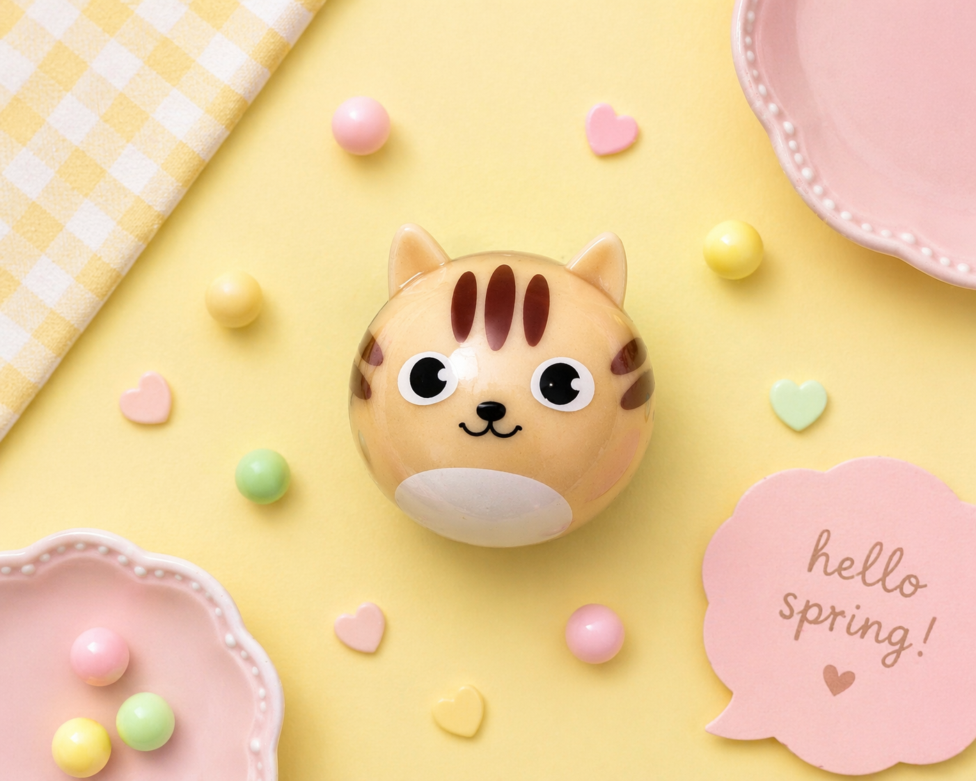 adorable animal lip balm gloss set pastel spring lip care product