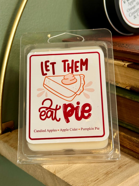 Wax Melts, Hand-Poured Soy: Let Them Eat Pie