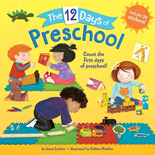 The 12 Days of Preschool by Jenna Lettice – Book Cover