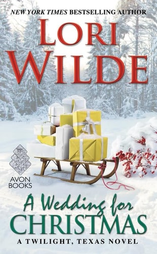 Front cover of A Wedding for Christmas by Lori Wilde paperback nove