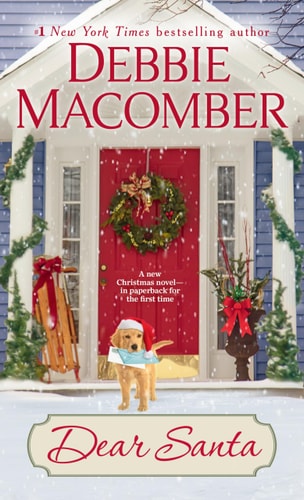 Front cover of Dear Santa by Debbie Macomber displayed on a simple background, cozy Christmas romance novel