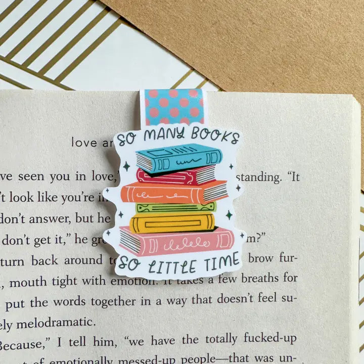 Bookmark, Magnetic: So Many Books So Little Time