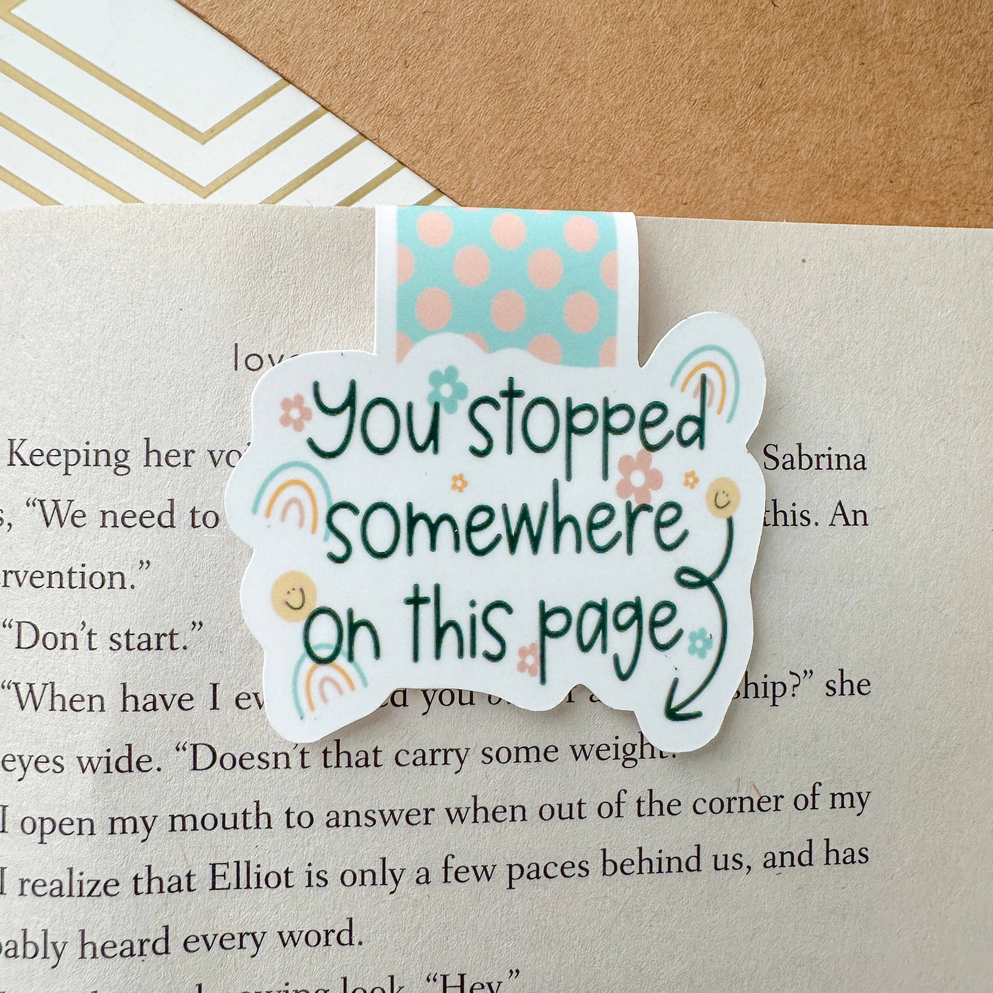 Bookmark, Magnetic: You Stopped Somewhere on This Page