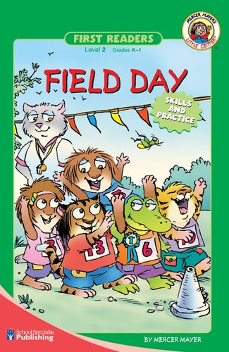 Cover of Field Day by Mercer Mayer Little Critter beginner reader about school activities and early reading skills