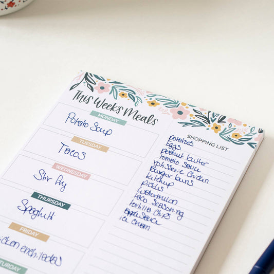 Meal Planner: 60 Weekly Sheets for a Full Year