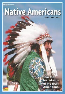 Cover of Native Americans by Jeri Cipriano, a children’s nonfiction educational history book about Indigenous peoples and Native American cultures.