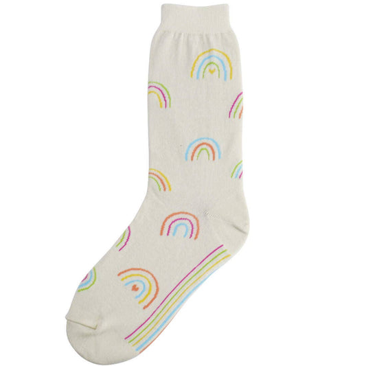 Socks, Women's: Pastel Rainbows