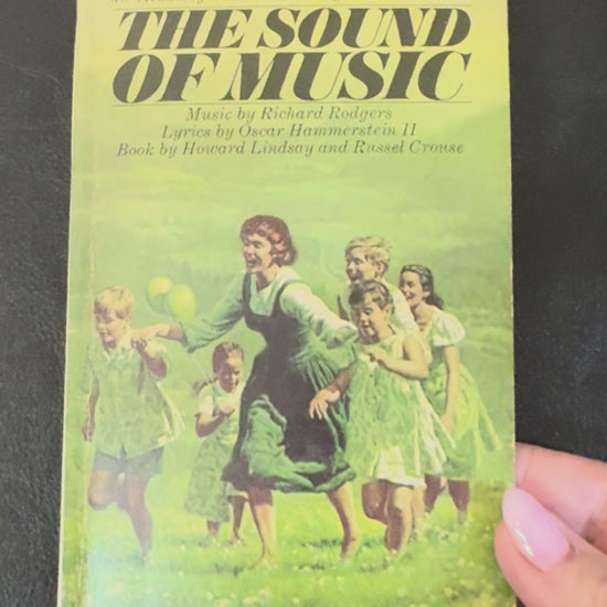 Vintage Bantam Special Edition paperback of The Sound of Music featuring artwork inspired by the famous musical and film