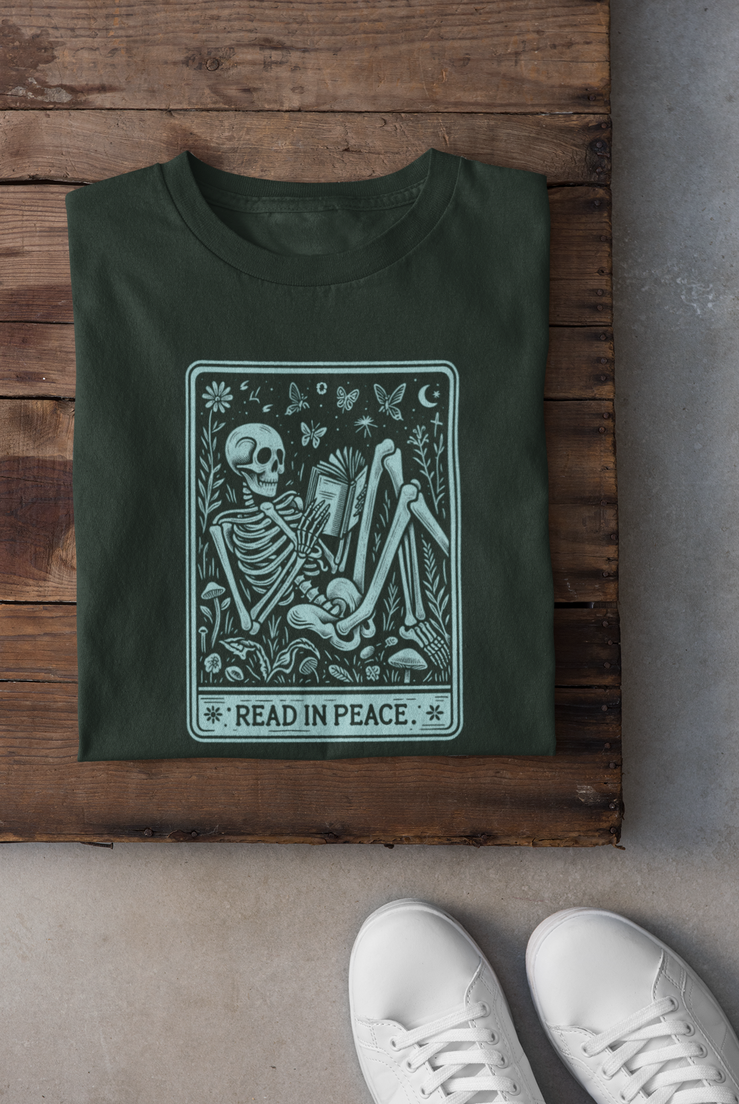 Short-Sleeve T-Shirt: Read in Peace